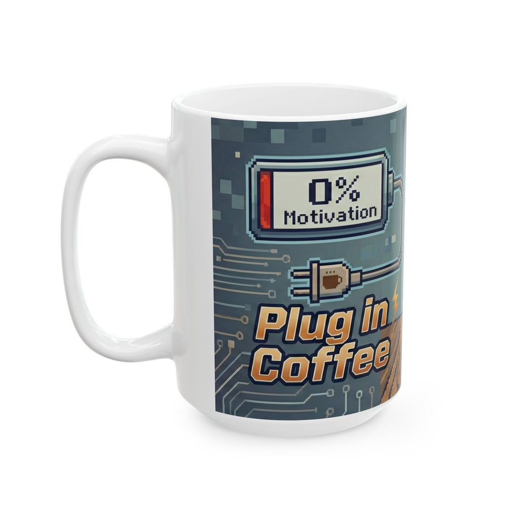 Caffeine Fuelled Code Mug | Funny Programmer Mug