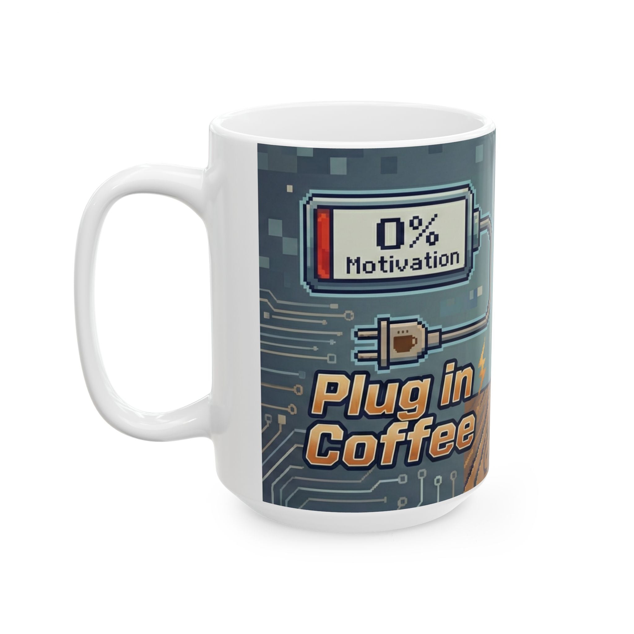 Caffeine Fuelled Code Mug | Funny Programmer Mug