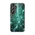 Futuristic Tech Design Phone Case | Cyber Circuit Pattern