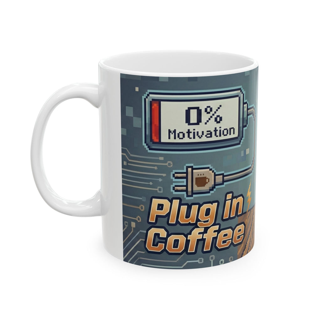 Caffeine Fuelled Code Mug | Funny Programmer Mug