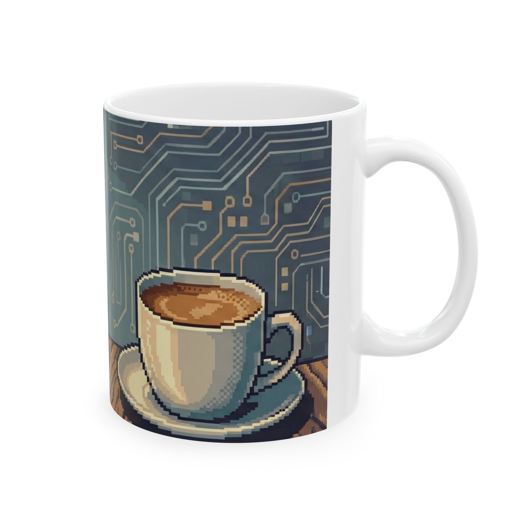 Caffeine Fuelled Code Mug | Funny Programmer Mug