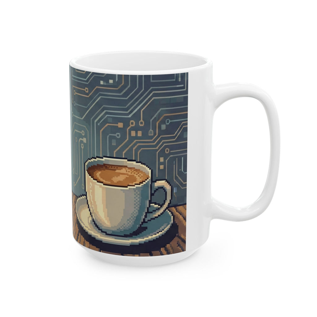 Caffeine Fuelled Code Mug | Funny Programmer Mug