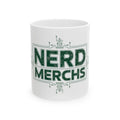 Nerd Merch circuit typography Mug | Geek tech coffee cup